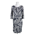 Unisex Niccolei - Trikotaažist kleit, suurus 38 - Sinine ()