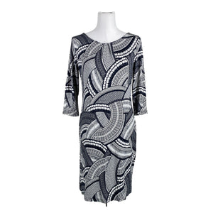 Unisex Niccolei - Trikotaažist kleit, suurus 38 - Sinine (1)