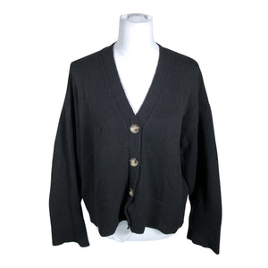 Unisex Selected - Kardigan, suurus 40 - Must (1)