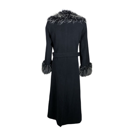 Unisex Menuetto - Kunstkarusnahast mantel, suurus 36 - Must (2)