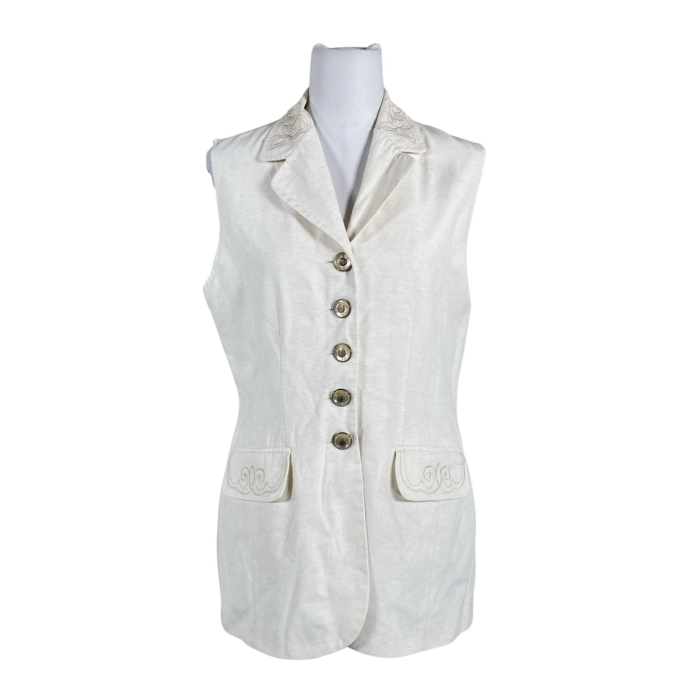 Unisex Marmalade - Vest, suurus 40 - Looduslik valge (1)