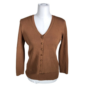 Unisex Andiata - Kardigan, suurus 40 - Pruun (1)