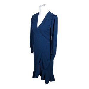 Unisex Diane von Furstenberg - Kootud kleit, suurus 36 - Sinine (3)