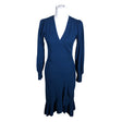 Unisex Diane von Furstenberg - Kootud kleit, suurus 36 - Sinine ()