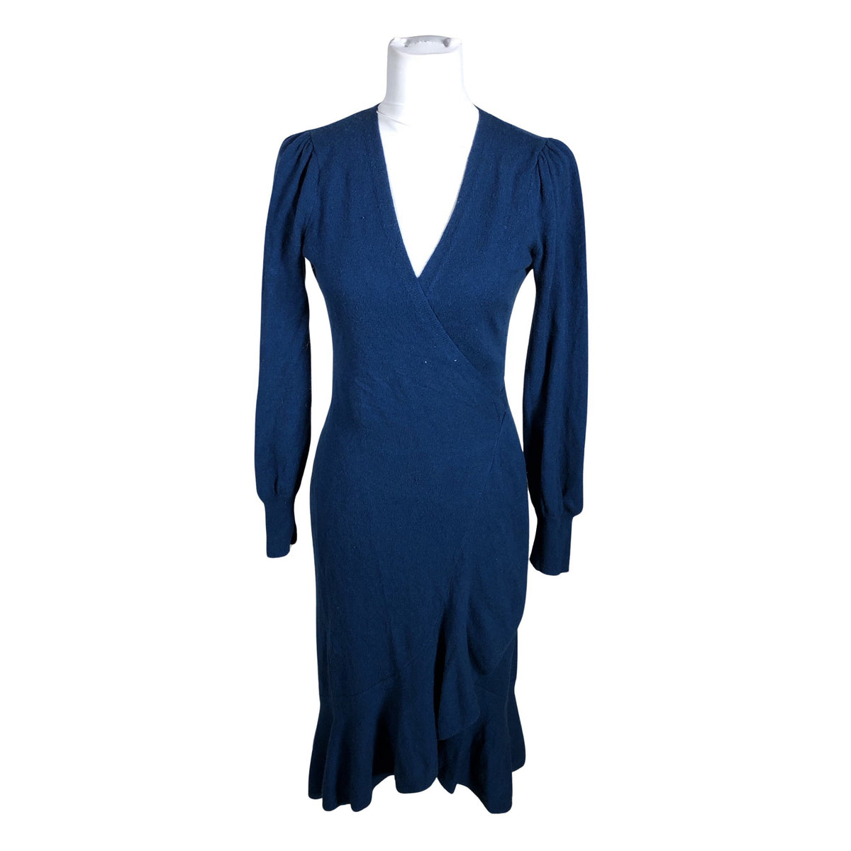 Unisex Diane von Furstenberg - Kootud kleit, suurus 36 - Sinine (1)