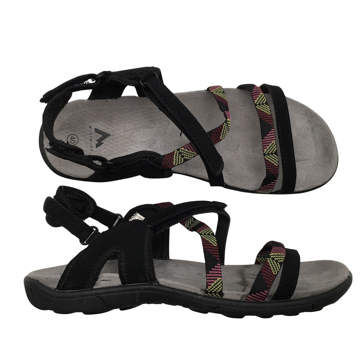 Unisex Mc Kinley - Rihmikud, suurus 40 - Must (1)