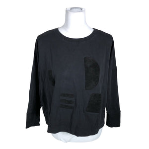 Unisex Papu - Trikotaažist pluus, suurus 36 - Must (1)