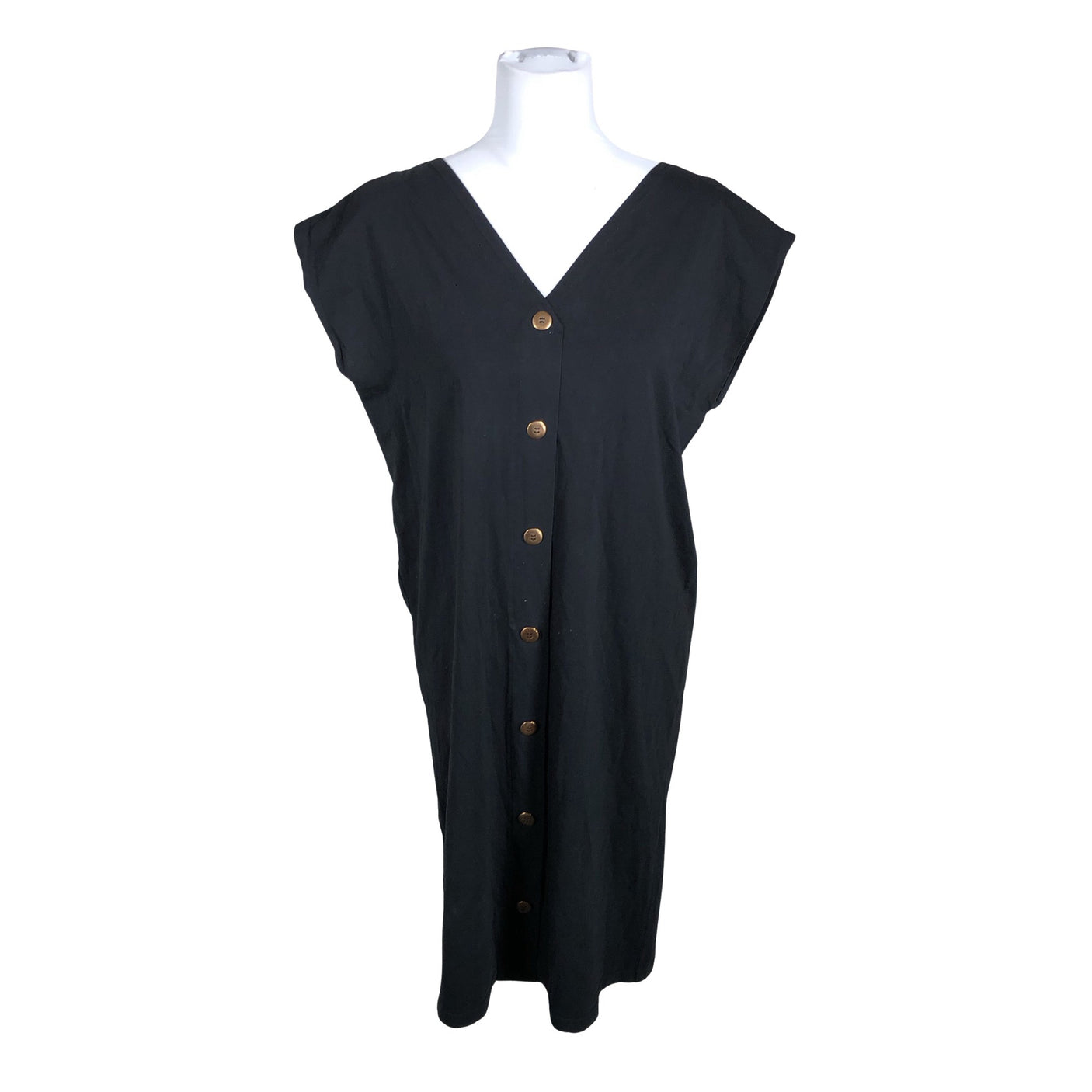 Unisex Aarrelabel - Trikotaažist kleit, suurus 36 - Must (1)