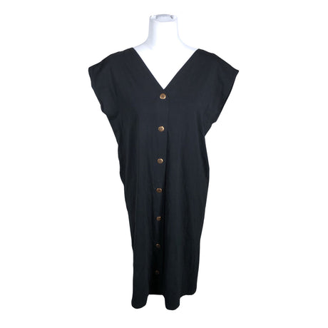 Unisex Aarrelabel - Trikotaažist kleit, suurus 36 - Must ()