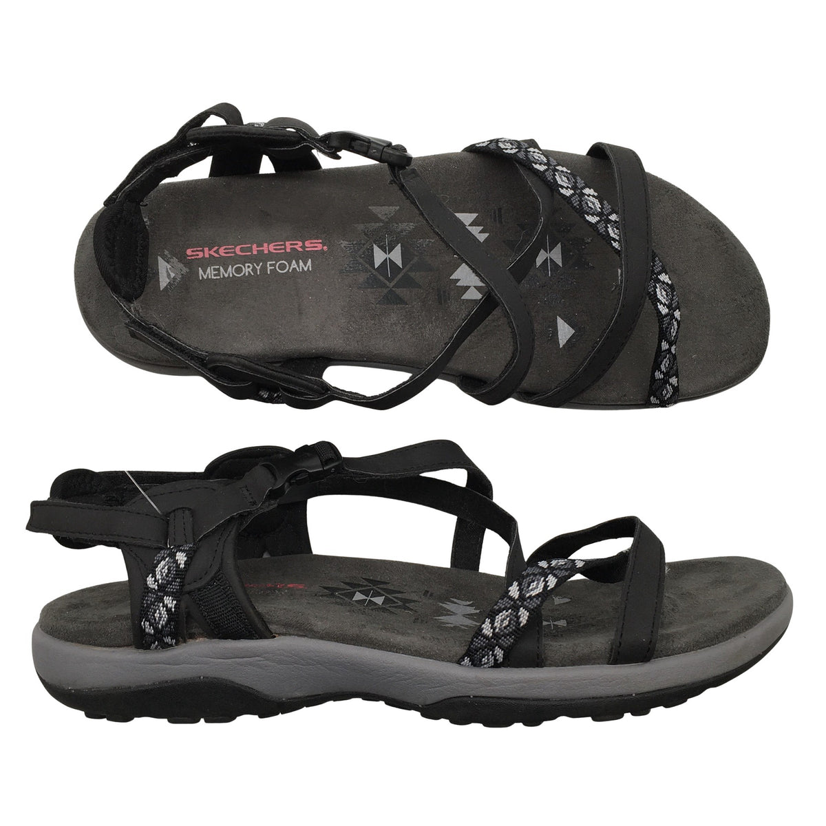 Unisex Skechers - Rihmikud, suurus 40 - Hall (1)