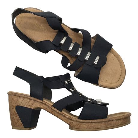 Unisex Rieker - Kontsaga rihmikud, suurus 41 - Sinine ()