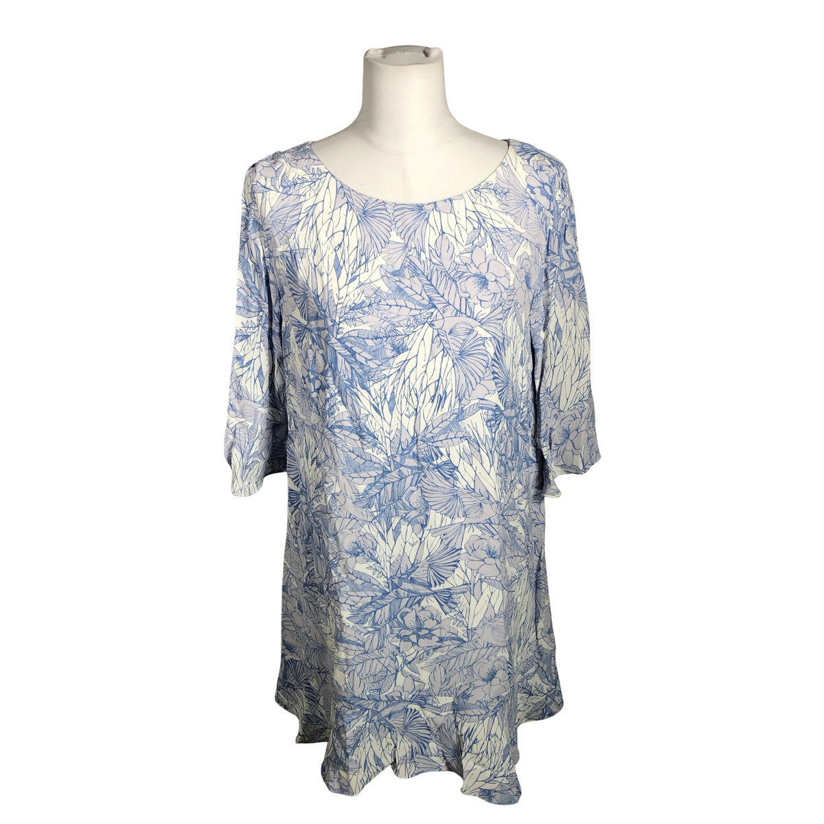 Unisex French Connection - Mitteveniv kleit, suurus 40 - Helesinine (1)