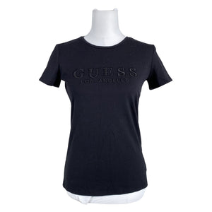 Unisex Guess - T-särk, suurus 38 - Must (1)