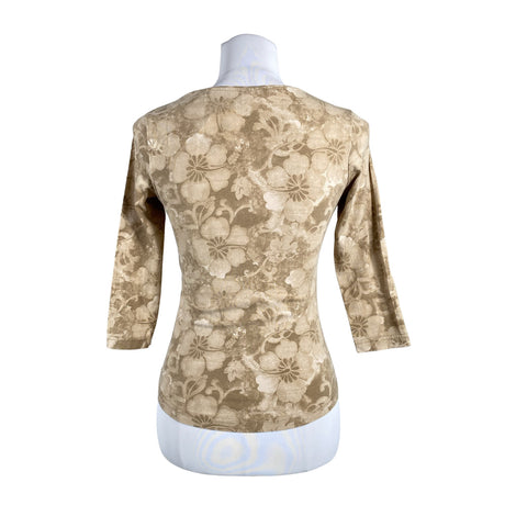 Unisex Esprit - Trikotaažist pluus, suurus 34 - Beige (2)