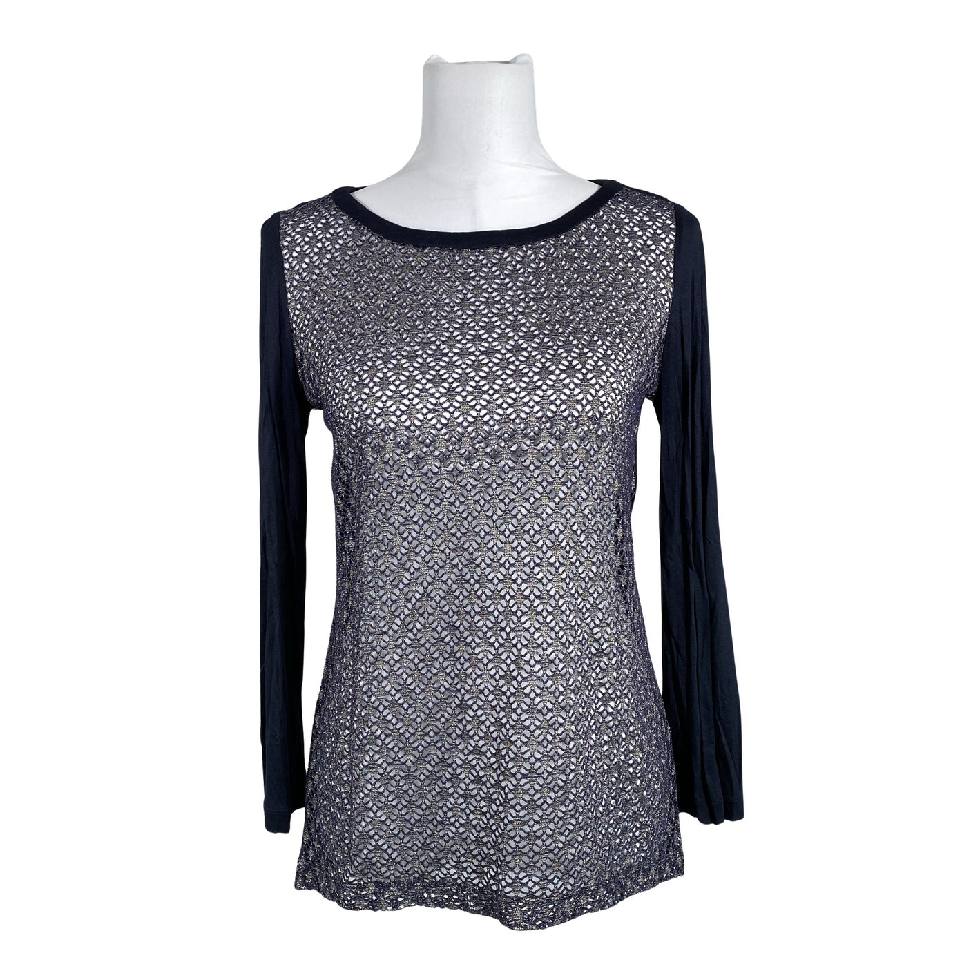 Unisex Marella - Trikotaažist pluus, suurus 40 - Sinine (1)