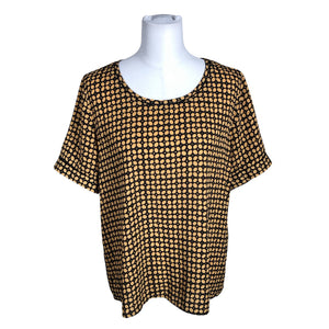 Unisex Scotch&Soda - Lühikeste käistega pluus, suurus 40 - Oranž (1)