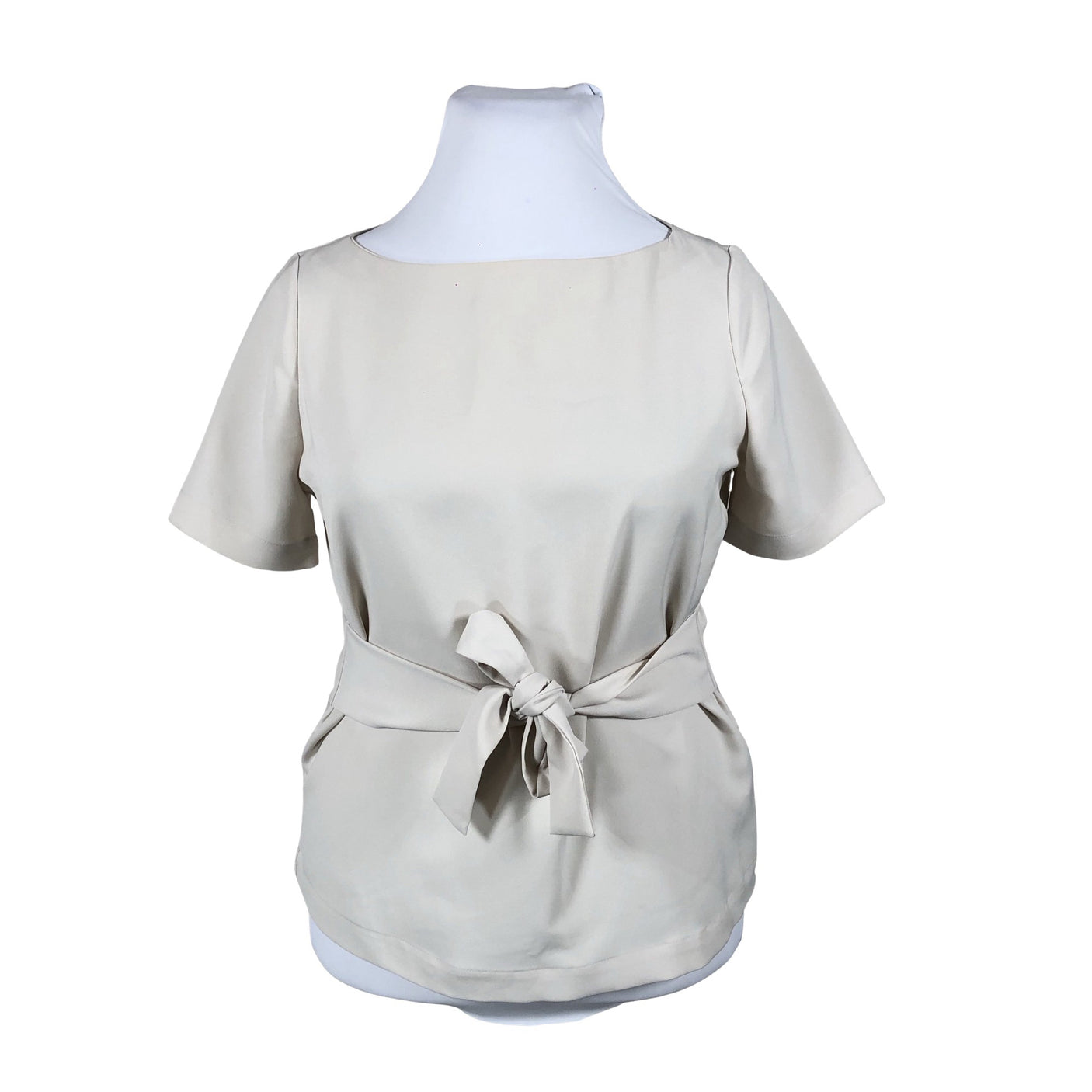 Unisex Marks&Spencer - Lühikeste käistega pluus, suurus 42 - Beige (1)