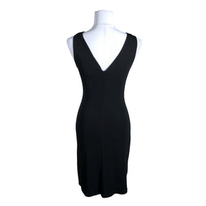 Unisex Chic Fille - Trikotaažist kleit, suurus 36 - Must (2)