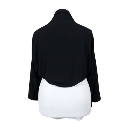 Unisex Nanso - Trikotaažist boolero, suurus 42 - Must (2)