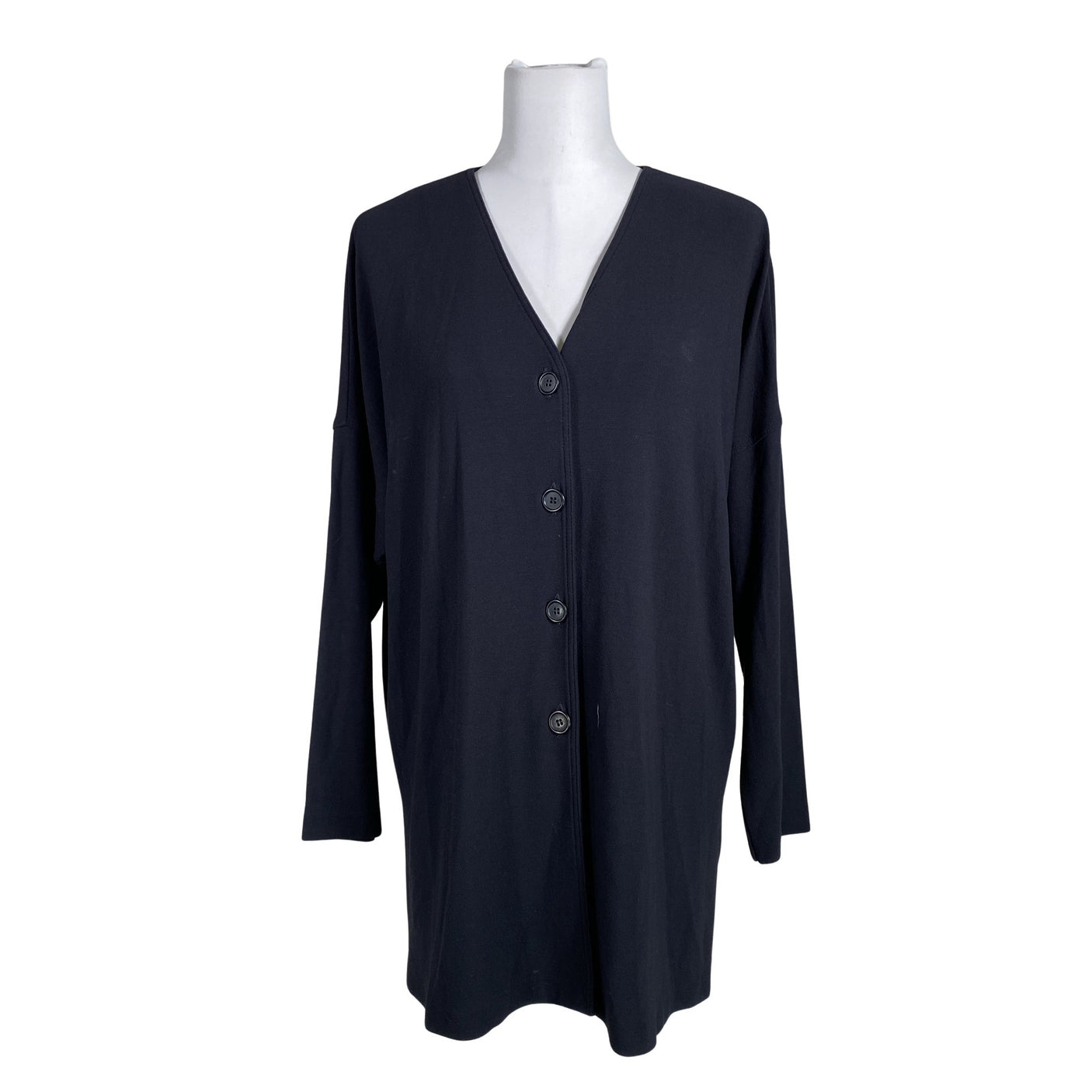 Unisex Nanso - Trikotaažist tuunika, suurus 36 - Must (1)