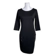 Unisex Free Quent - Trikotaažist kleit, suurus 38 - Must ()