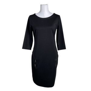 Unisex Free Quent - Trikotaažist kleit, suurus 38 - Must (1)