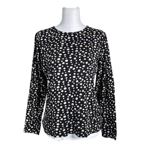 Unisex Esprit - Trikotaažist pluus, suurus 38 - Must (1)