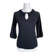 Unisex Nanso - Trikotaažist pluus, suurus 38 - Must ()
