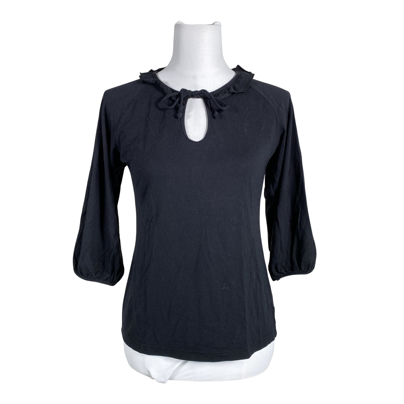 Unisex Nanso - Trikotaažist pluus, suurus 38 - Must (1)