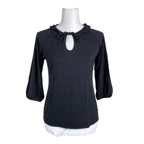 Unisex Nanso - Trikotaažist pluus, suurus 38 - Must ()