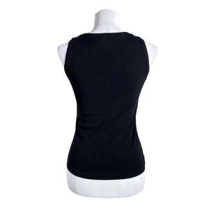 Unisex Esprit - Trikotaažist topp, suurus 38 - Must (2)