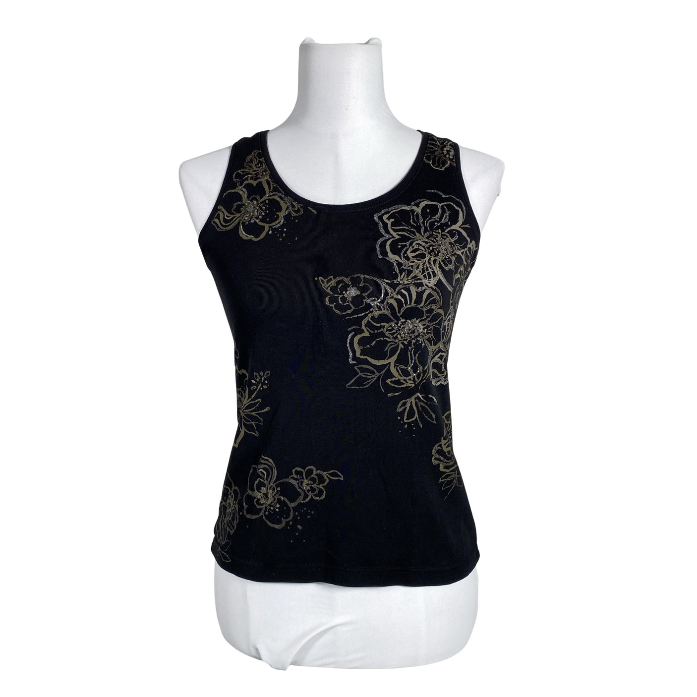 Unisex Esprit - Trikotaažist topp, suurus 38 - Must (1)