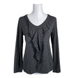 Unisex Nanso - Trikotaažist pluus, suurus 38 - Hall ()