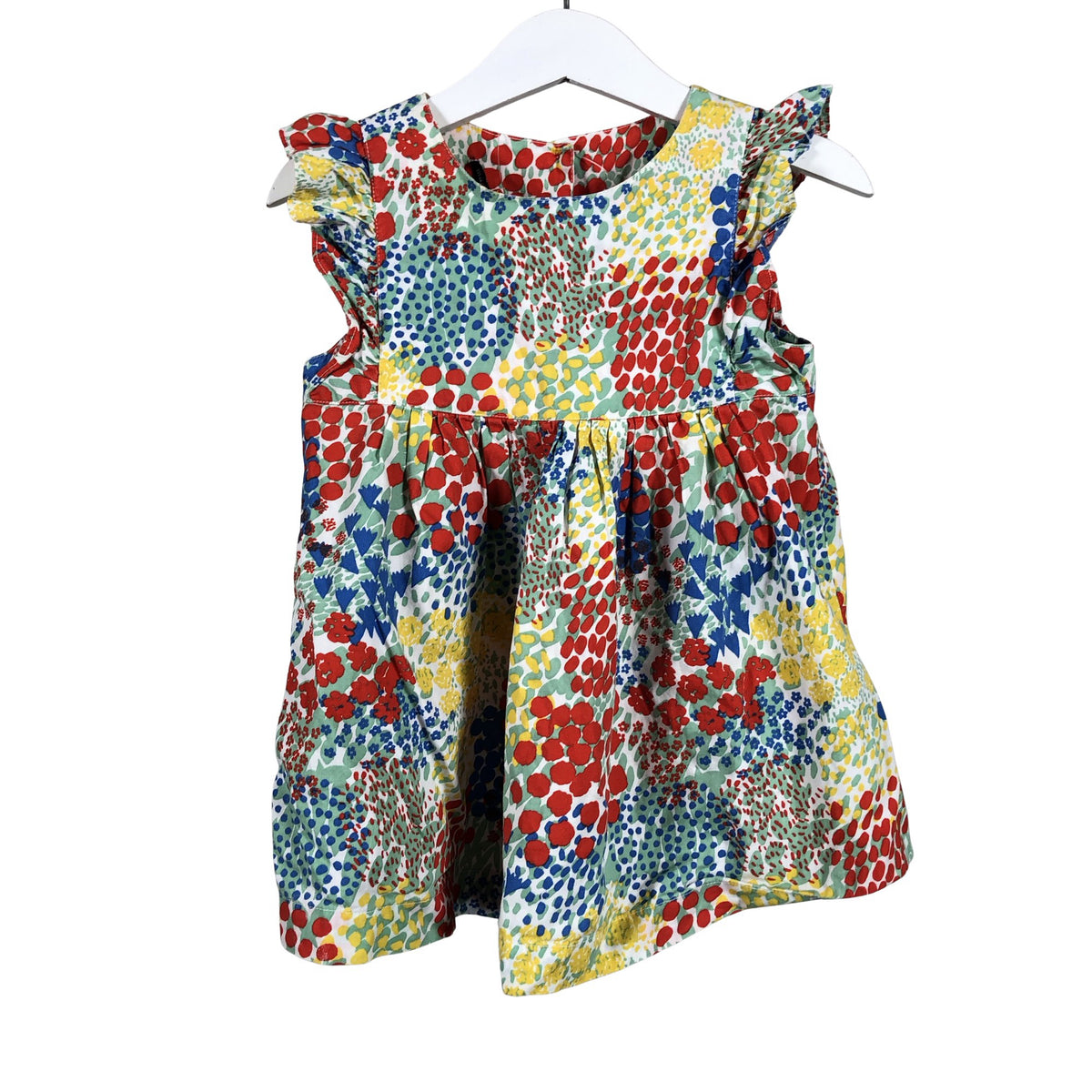 Unisex Marimekko - Mitteveniv kleit, suurus 92 - 98 - Punane (1)