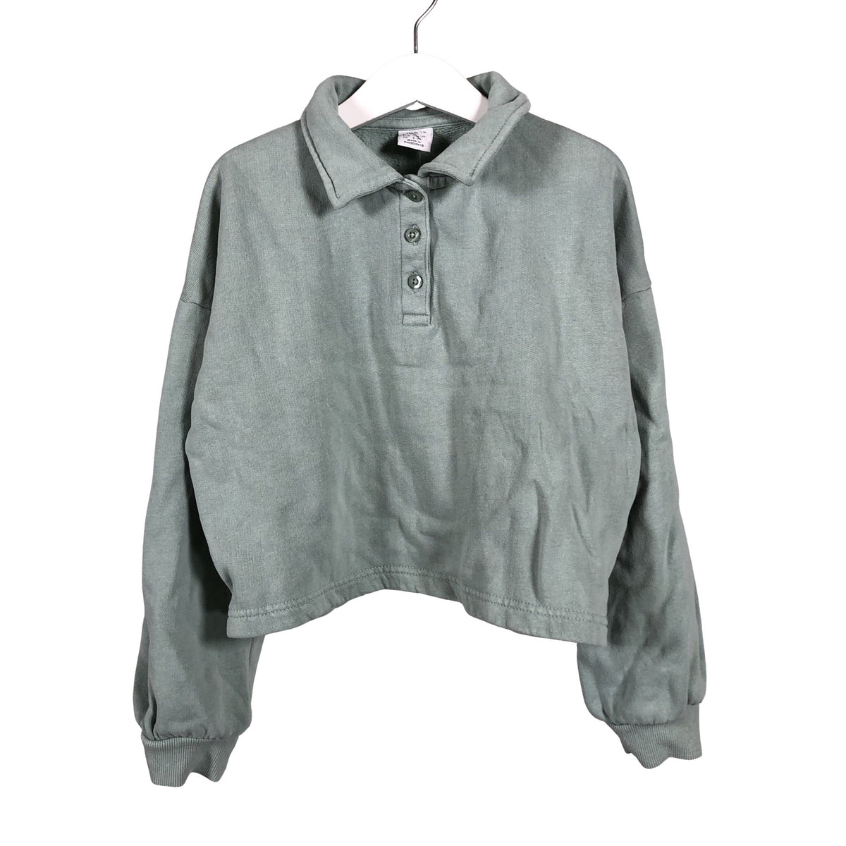 Unisex Lindex - Dressikangast pluus, suurus 134 - 140 - Roheline (1)