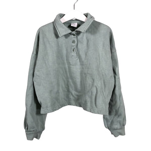 Unisex Lindex - Dressikangast pluus, suurus 134 - 140 - Roheline (1)