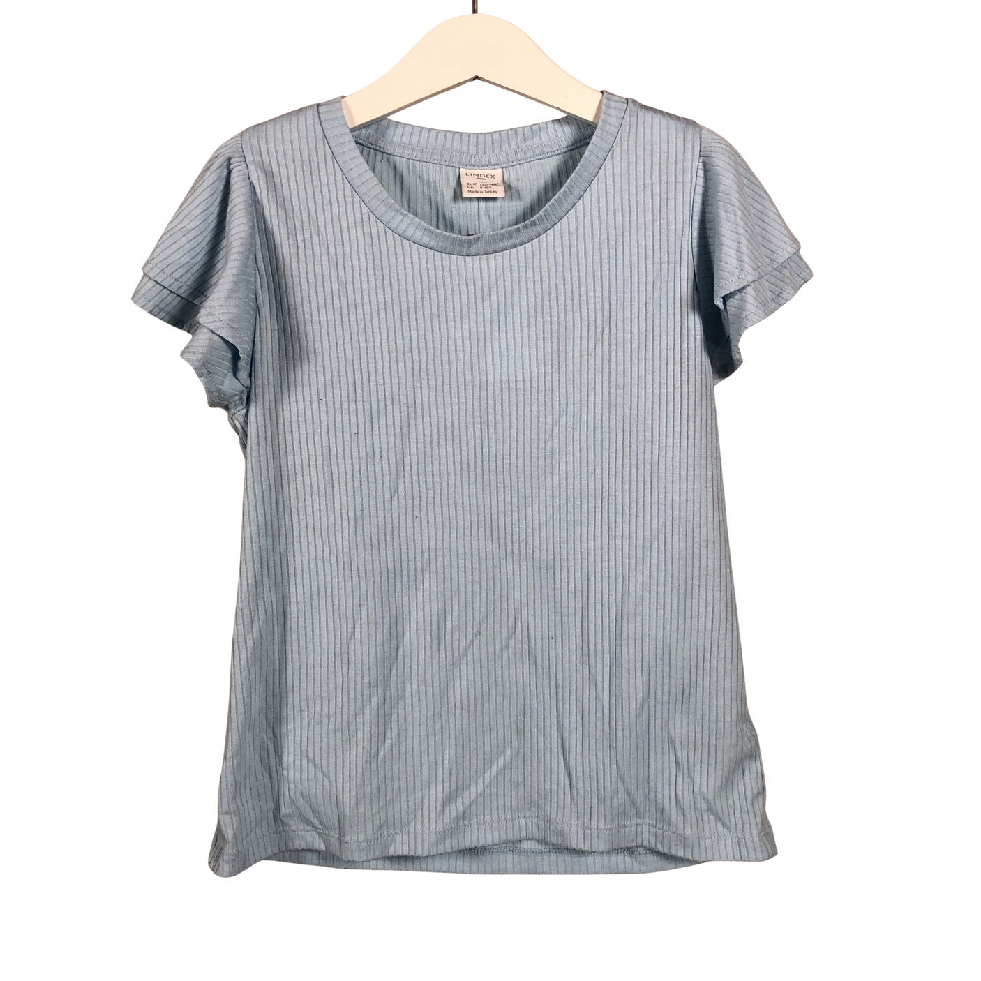 Unisex Lindex - T-särk, suurus 134 - 140 - Helesinine (1)