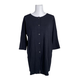 Unisex Nanso - Trikotaažist tuunika, suurus 38 - Must (1)