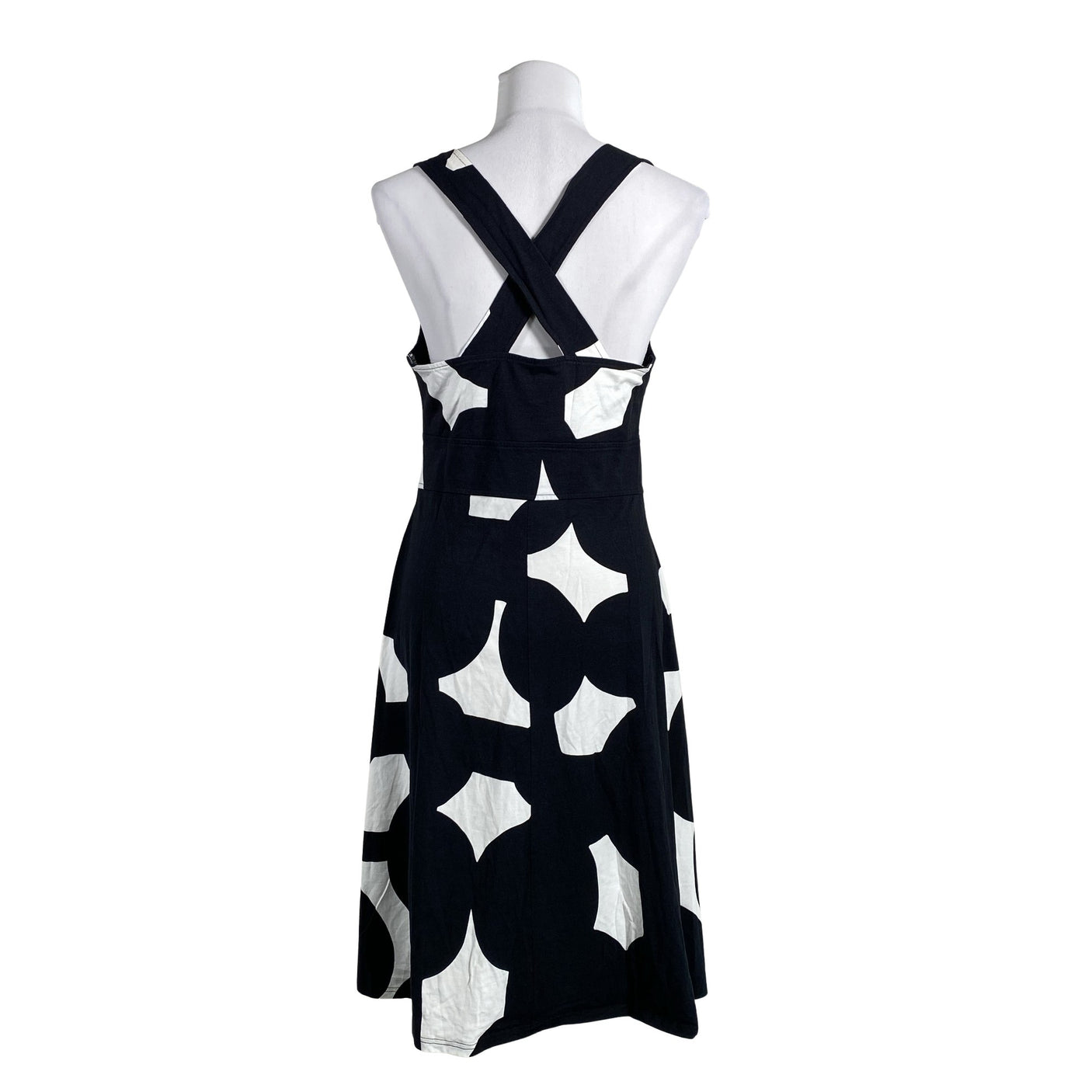 Unisex Nanso - Trikotaažist kleit, suurus 38 - Must (2)