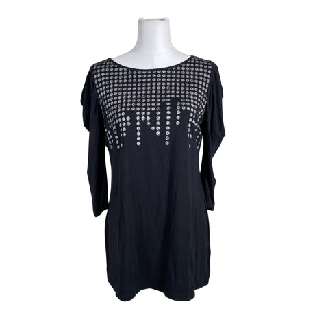 Unisex Nanso - Trikotaažist tuunika, suurus 38 - Must ()