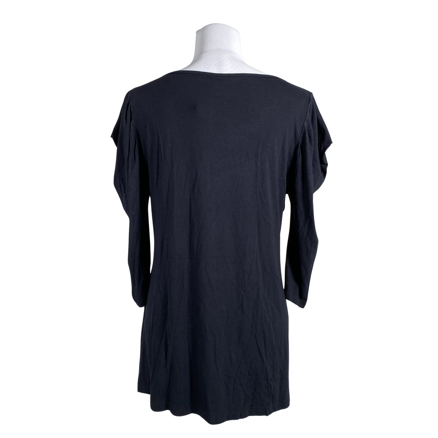 Unisex Nanso - Trikotaažist tuunika, suurus 38 - Must (2)