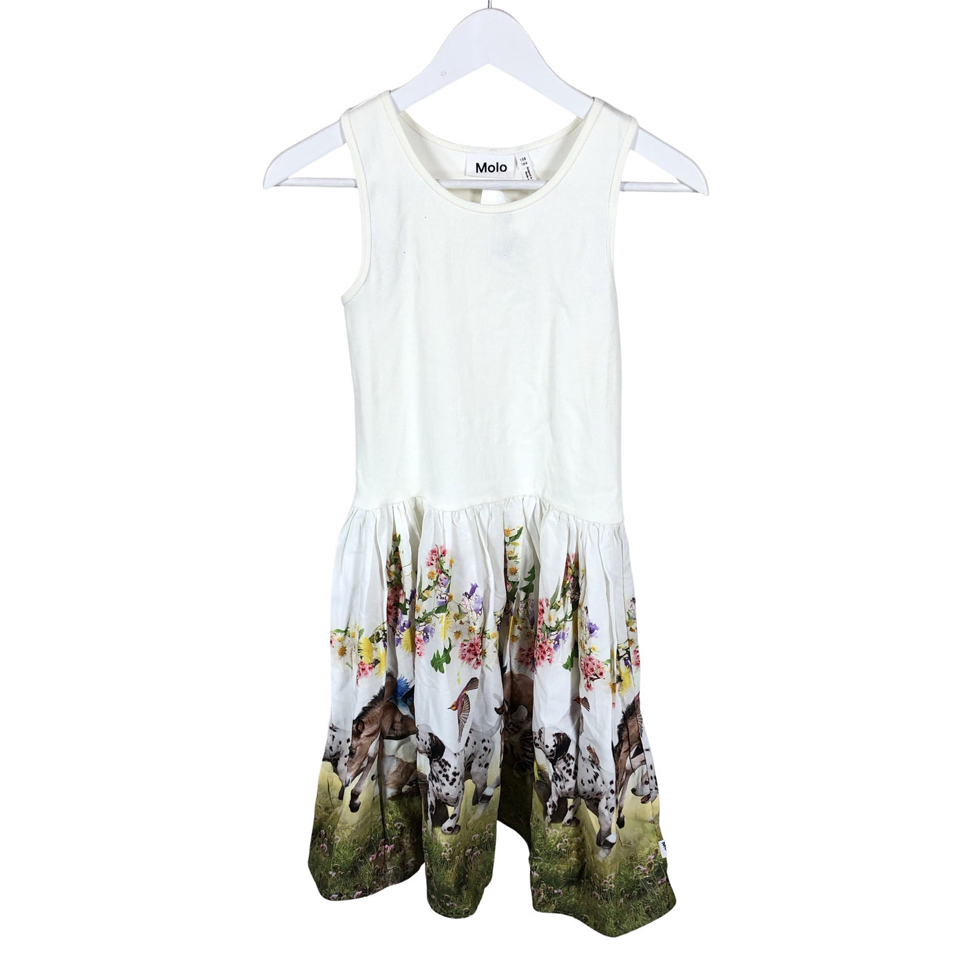 Unisex Molo Kids - Trikotaažist kleit, suurus 158 - 164 - Valge (1)