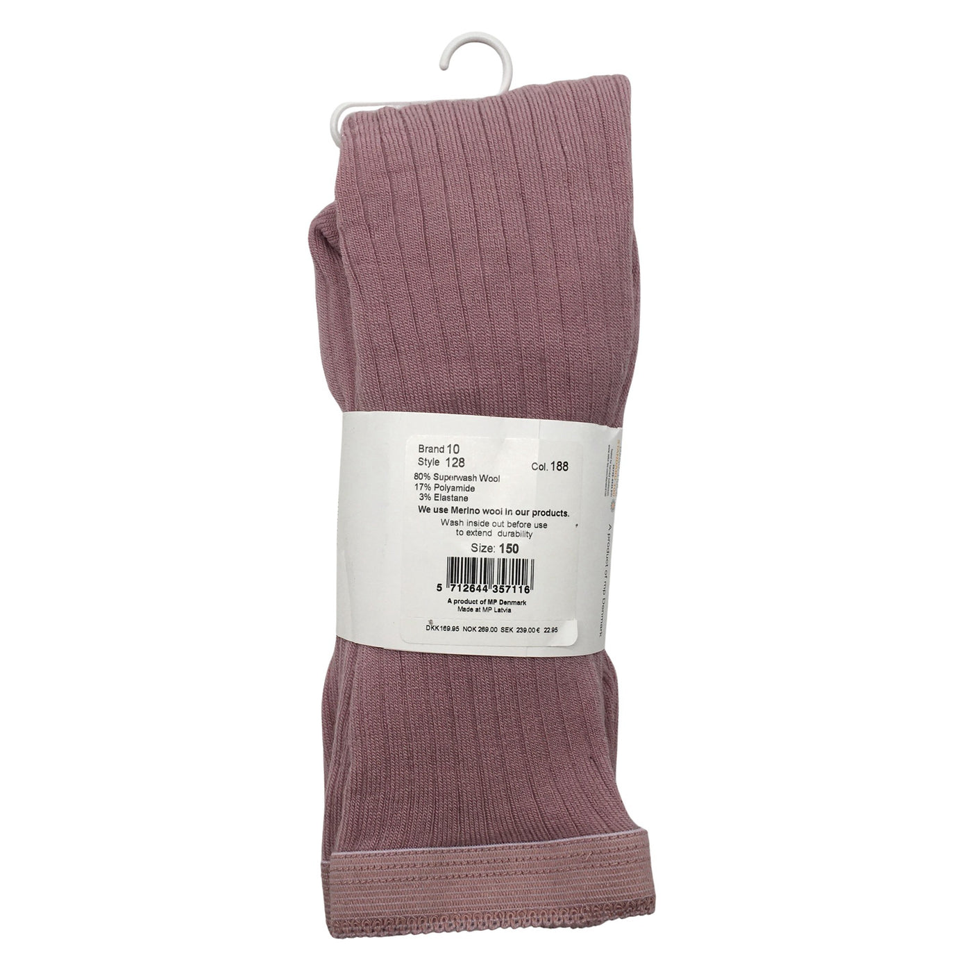 Unisex MP Denmark - Sukkpüksid, paksud, suurus 146 - 152 - Heleroosa (2)