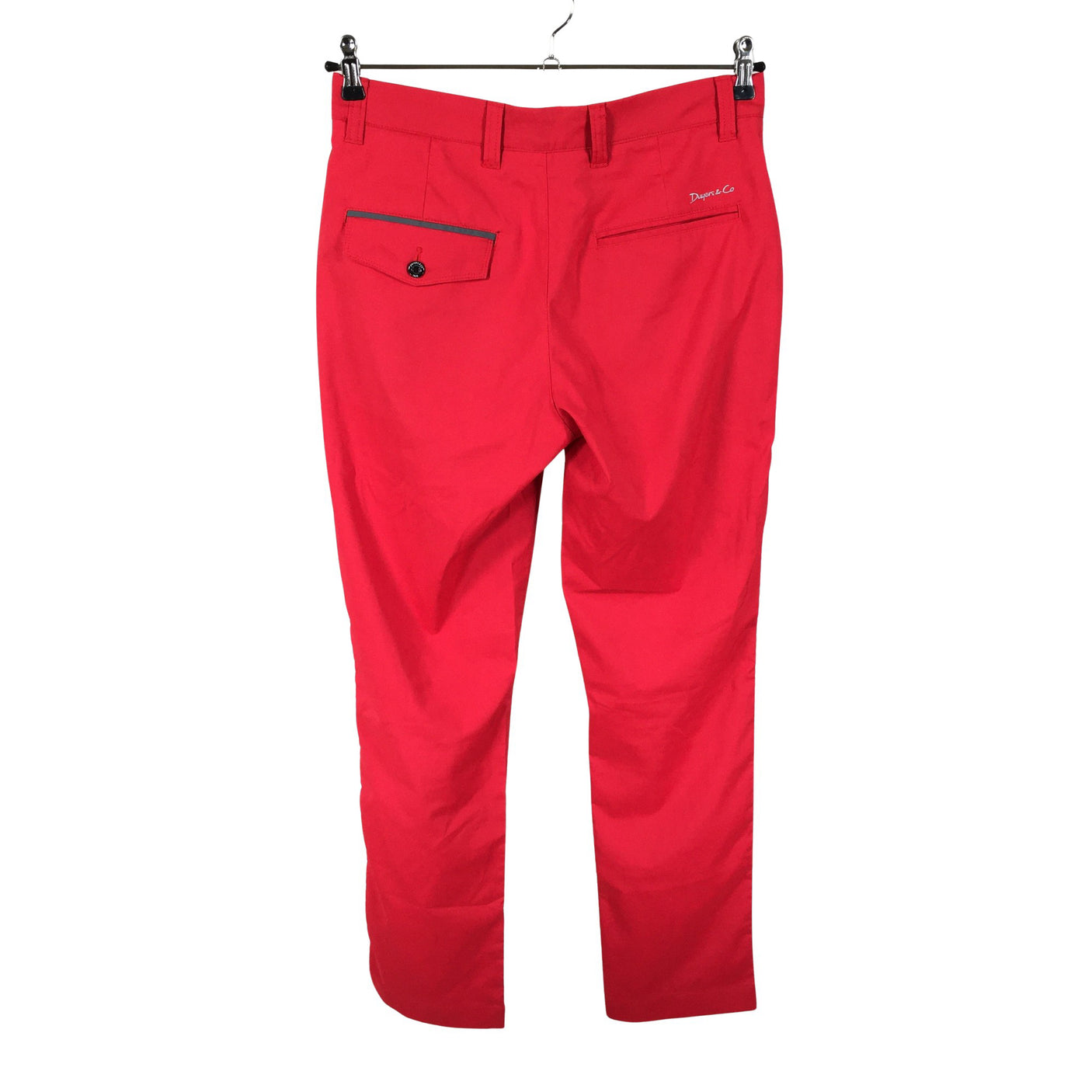 Unisex Dwyers & Co - Mittevenivad püksid, suurus S - Punane (2)