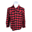 Unisex Pinewood - Flanellsärk, suurus S - Punane ()