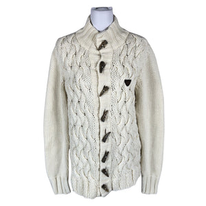 Unisex Gsus - Kardigan, suurus 40 - Looduslik valge (1)