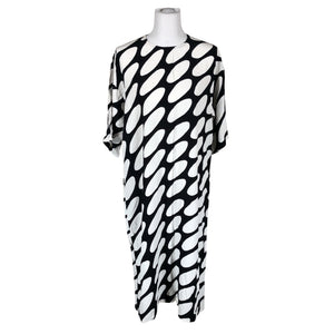 Unisex Marimekko - Mitteveniv kleit, suurus 38 - Must (1)
