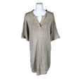 Unisex Stefanel - Kootud kleit, suurus 40 - Beige ()