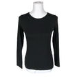 Unisex Essentials by Stockmann - Trikotaažist pluus, suurus 34 - Must ()