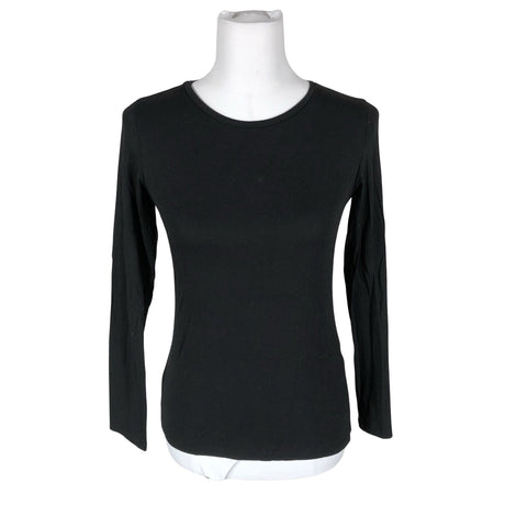 Unisex Essentials by Stockmann - Trikotaažist pluus, suurus 34 - Must ()